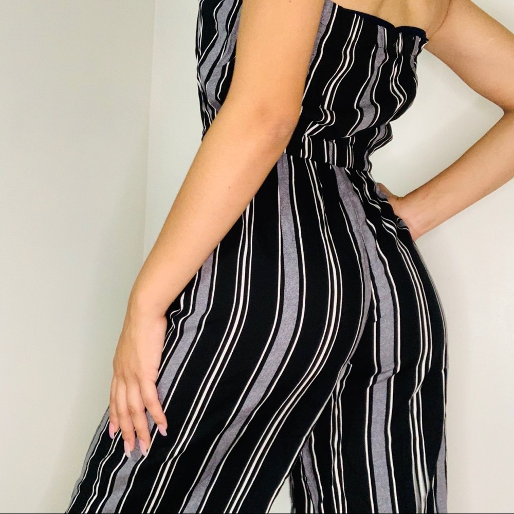 Striped Romper 🌑 - Picture 4 of 4